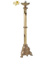 Fixed Floor Candlestick Bronze