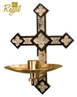 26CCH14 Consecration Candle Holder Regal Empire Bronze