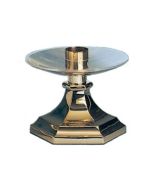 245-L Altar Candlestick 5" Shown in High Polish Bronze