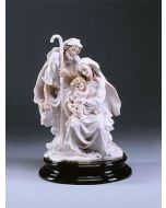 Holy Family, alabaster, 1pc figurine