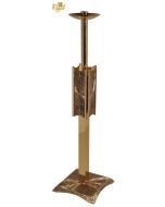 Floor Candlestick 7518 75FC18 Bronze Regal Empire Fixed or Processional