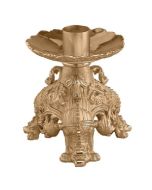 389-S Altar Candlestick Shown in High Polish Bronze
