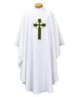 Chasuble with Celtic Cross, Beau Veste. Beautiful and Lightweight.