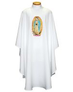 Chasuble with Our Lady of Guadalupe. Beautiful, Lightweight. Beau Veste