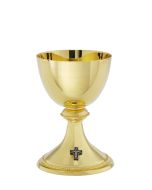 Chalice 6 1/2" Gold Plate