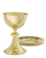 Chalice 7 3/8" Gold Plate