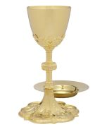 Chalice 9 5/8" 24kt Gold Plate