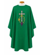 Chasuble Cross Wheat and Grapes 840