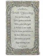 8" Irish Blessing Wall Plaque