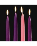 Advent Candles--10" x 3/4"