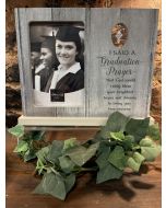 Graduation Picture Frame "I said a Graduation Prayer..."