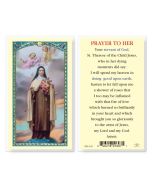 HC Prayer to Her St Therese