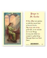 HC Prayer to St Cecilia