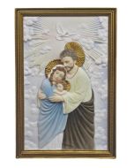 Holy Family Plaque 6x9