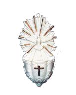 Holy Spirit Font White/Gold