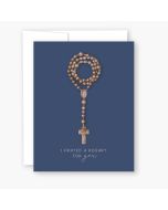 Rosary Greeting Card