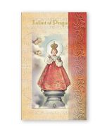 Infant of Prague Bio Card