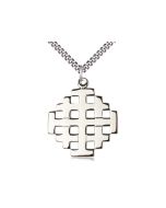Jerusalem Cross SS 18" Ch