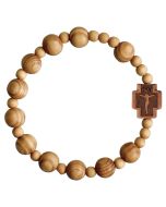 Jujube Wood Rosary Bracelet