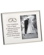 Love is Patient Wedding Frame