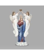 Mary Queen of Heaven Statue Resin, Full Color, 11"