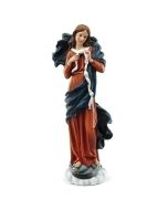 Mary Undoer of Knots Figure 18.5" Height, Resin Stone Mix Statue