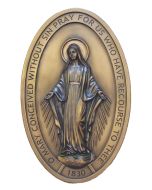 Miraculous Medal Plaque