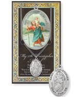 Pewter St Christopher