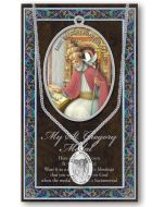 Pewter St. Gregory the Great Medal