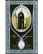 Pewter St. Peregrine Medal