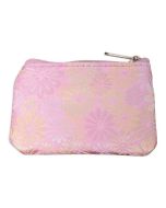 Pink Tapestry Rosary Pouch