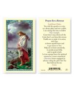 Prayer for a Retreat Holy Card
