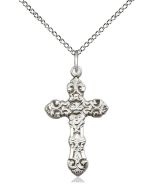 SS Cross 18" SS Chain