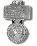 St. Christopher Motorist Prayer Visor Clip
