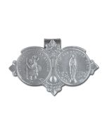 St. Christopher/Our Lady of the Highway Visor Clip