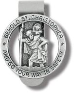 St Christopher Visor Clip