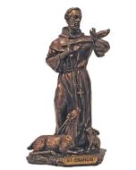 St Francis  Bronze 3"