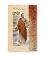 St Genesius Bio Card