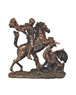 St George Bronze Statue