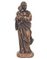 St Joseph/Child Bronze 3"