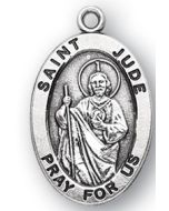 St. Jude SS medal oval