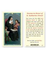 St Katherine Drexel Holy Card
