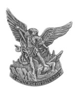 St. Michael Visor Clip