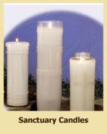 Sanctuary Candle 7 Day Plastic