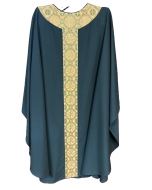 Green Chasuble with Pax Christ
